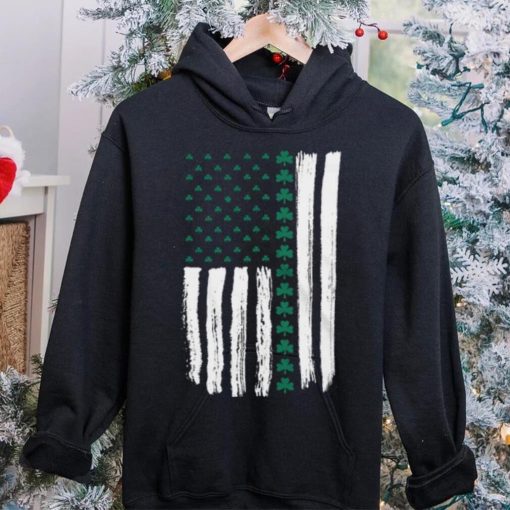 SHAMROCK AMERICAN FLAG MEN’S TSHIRT