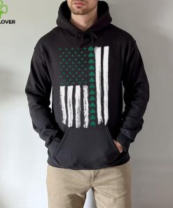 SHAMROCK AMERICAN FLAG MEN'S TSHIRT