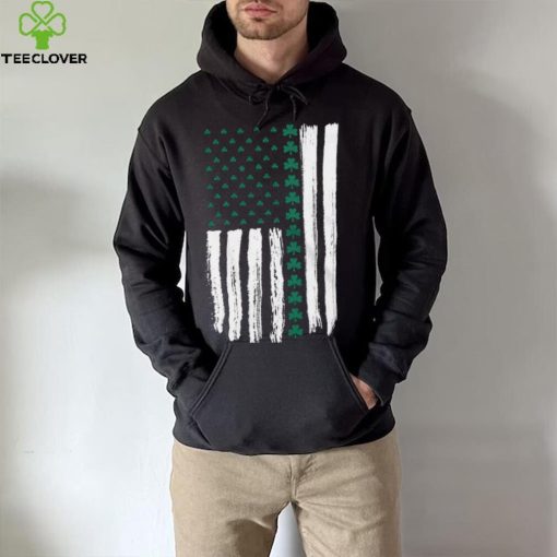 SHAMROCK AMERICAN FLAG MEN’S TSHIRT