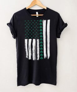SHAMROCK AMERICAN FLAG MEN'S TSHIRT