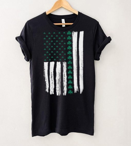 SHAMROCK AMERICAN FLAG MEN’S TSHIRT