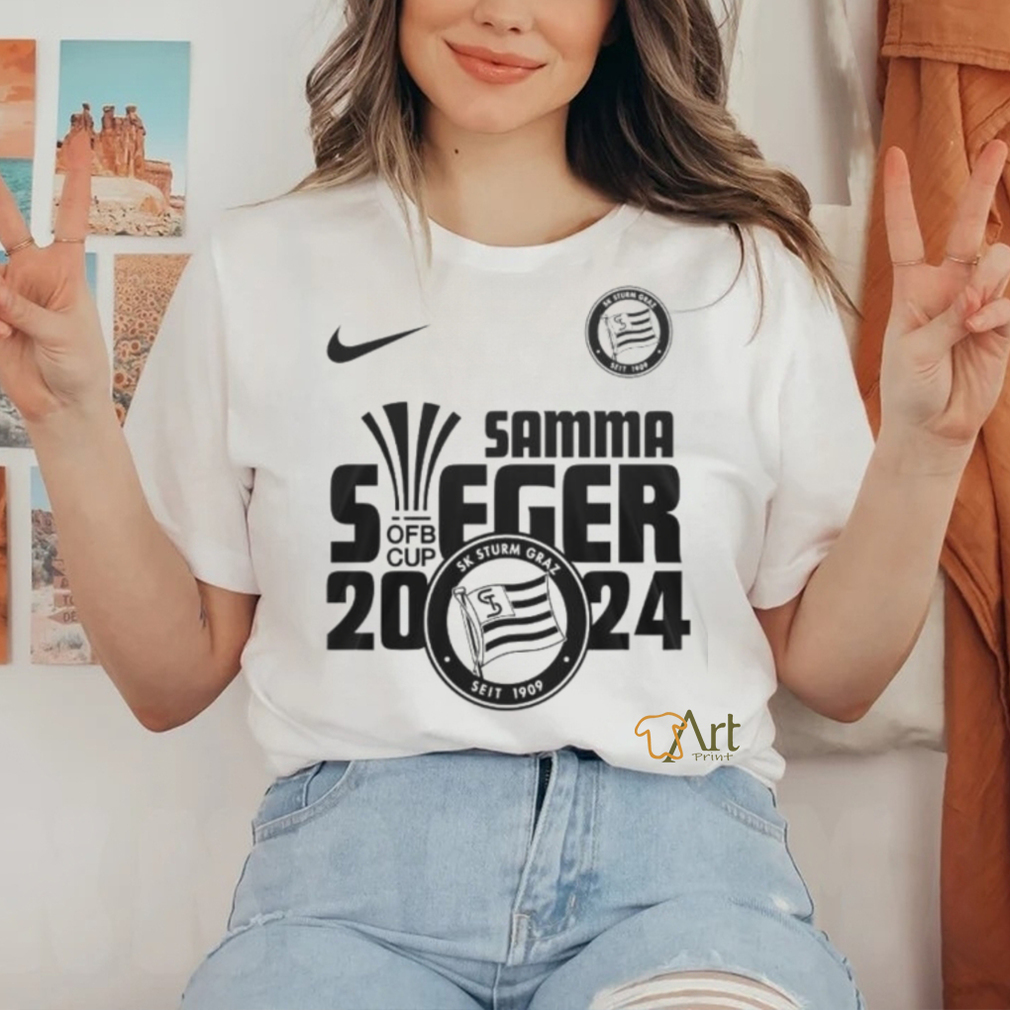 SK Sturm Graz Samma Sieger 2024 Cup Finale Tour T shirt SK Sturm Graz Samma Sieger 2024 Cup Finale Tour T shirt