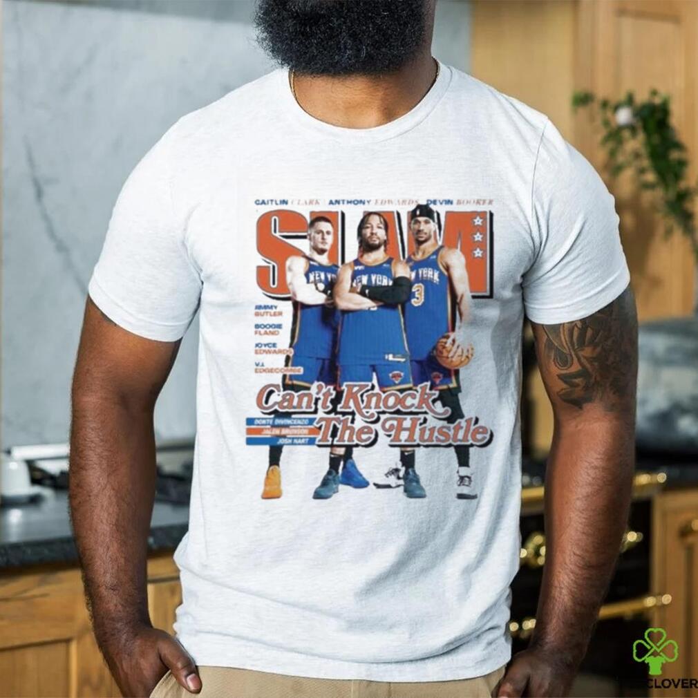 SLAM 249 New York Knicks Can’t Knock The Hustle Donte DiVincenzo Jalen Brunson And Josh Hart Shirt SLAM 249 New York Knicks Can’t Knock The Hustle Donte DiVincenzo Jalen Brunson And Josh Hart Shirt