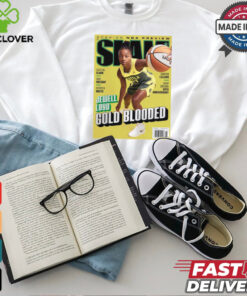 SLAM 252 Jewell Loyd 2024 25 NBA Preview Gold Blooded Poster t shirt 1 SLAM 252 Jewell Loyd 2024 25 NBA Preview Gold Blooded Poster t shirt