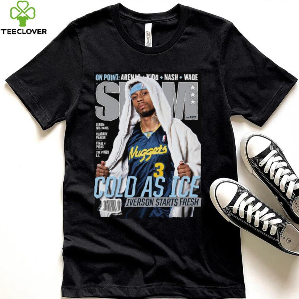SLAM Allen Iverson Cold As Ice Iverson Starts Fresh Shirt SLAM Allen Iverson Cold As Ice Iverson Starts Fresh Shirt