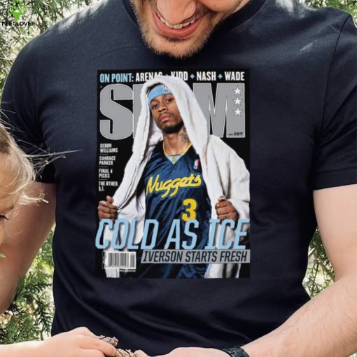 SLAM Allen Iverson Cold As Ice Iverson Starts Fresh Shirt
