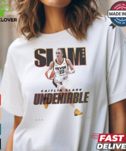 SLAM Caitlin Clark Indiana Fever NBA Undeniable 2024 t shirt
