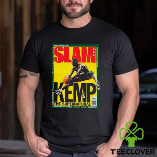 SLAM Cover Tee   Shawn Kemp Shirt