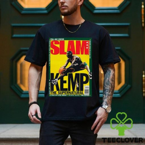 SLAM Cover Tee   Shawn Kemp Shirt