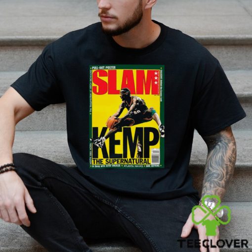 SLAM Cover Tee   Shawn Kemp Shirt