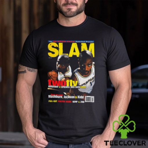 SLAM Cover Tee   Tim Hardaway + Latrell Sprewell Shirt