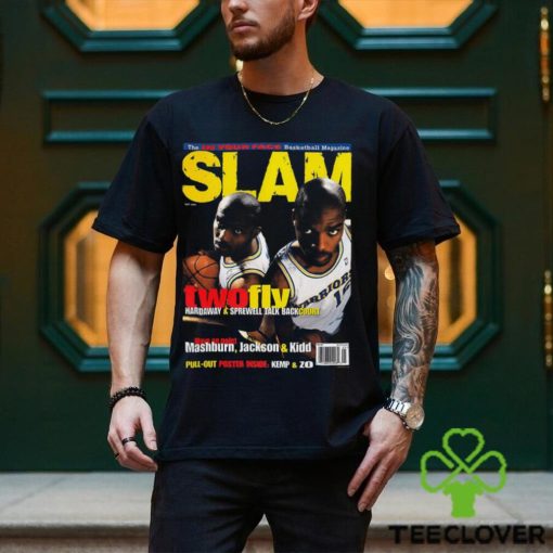 SLAM Cover Tee   Tim Hardaway + Latrell Sprewell Shirt