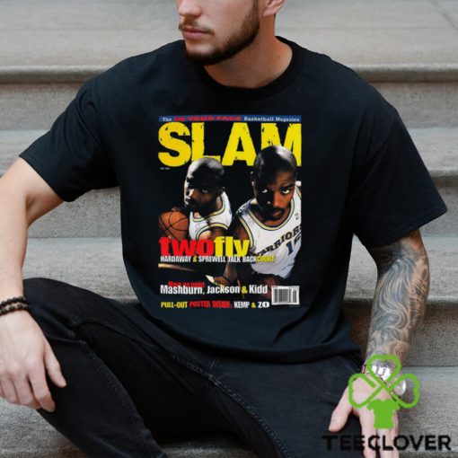 SLAM Cover Tee   Tim Hardaway + Latrell Sprewell Shirt