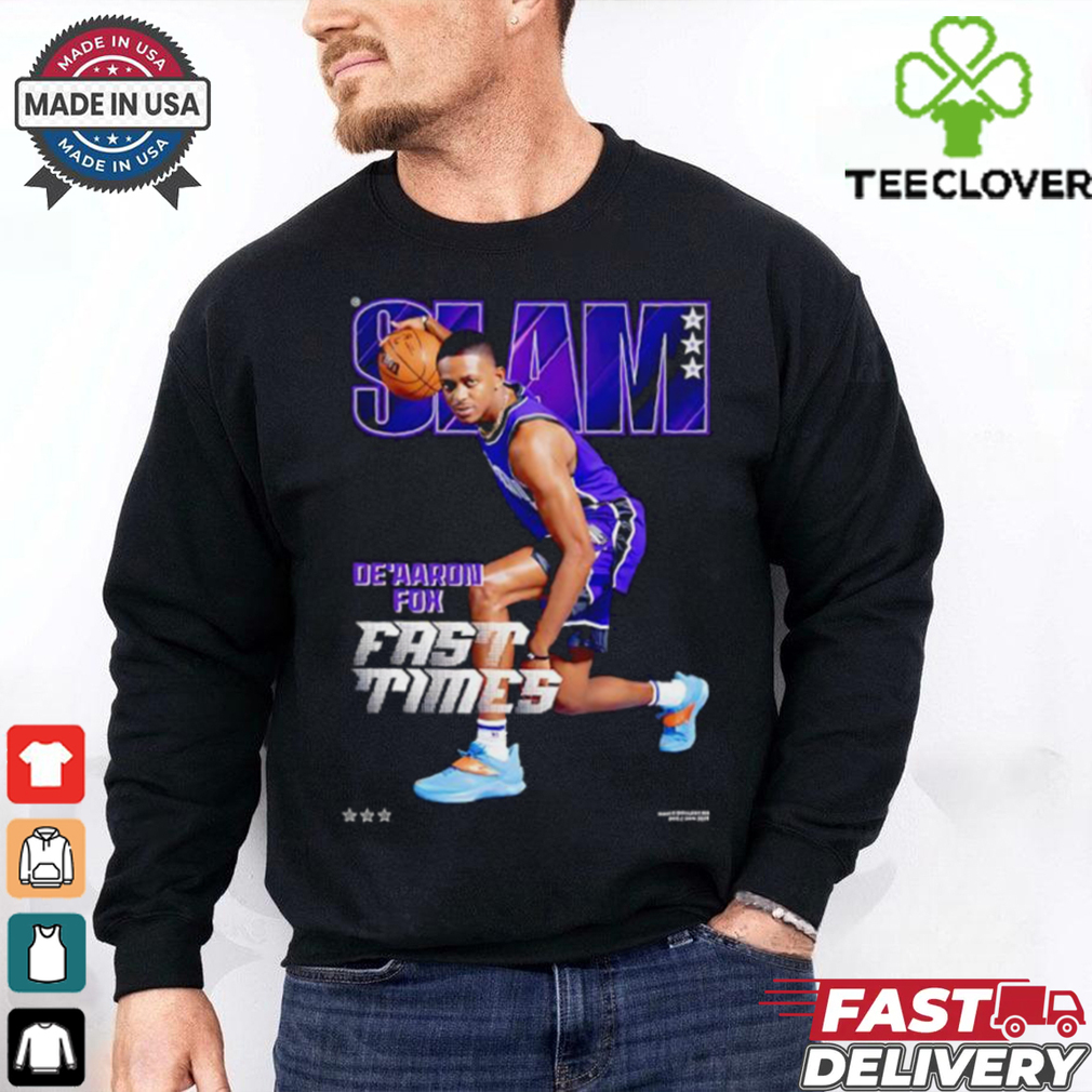 SLAM De’Aaron Fox fast times shirt SLAM De’Aaron Fox fast times shirt
