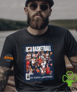 SLAM Presents USA Basketball Is Celebrating 50 Years Of Greatness 2024 Paris Olympics Unisex T Shirt