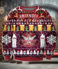 SMIRNOFF Vodka 3D Christmas Ugly Sweater