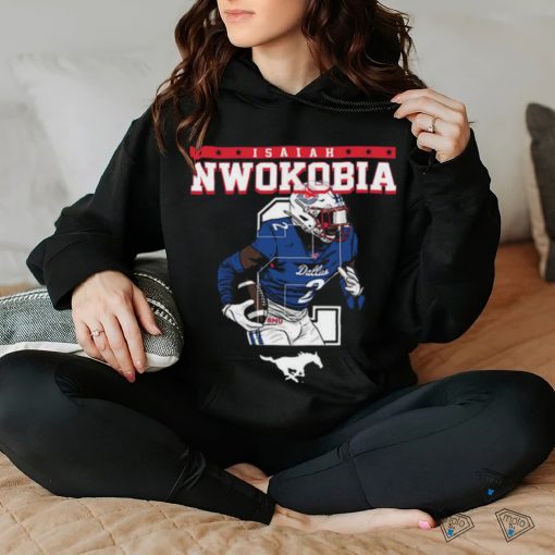 SMU Mustangs Isaiah Nwokobia 2023 NCAA Football shirt