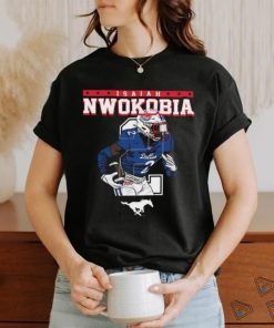 SMU Mustangs Isaiah Nwokobia 2023 NCAA Football shirt