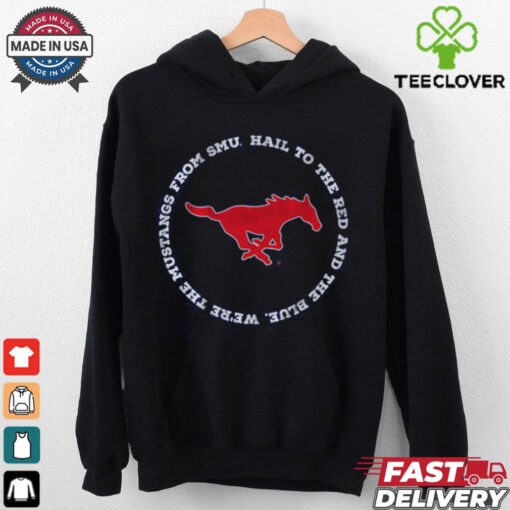 SMU Mustangs Pony Battle Cry Lyrics T Shirt