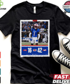 SMU Mustangs Wins 42 16 Florida State Seminoles 2024 ACC Game Final Score Shirt
