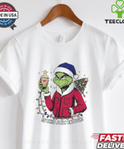 SMU Mustangs x Santa Grinch Is This Jolly Enough Merry Christmas Shirt