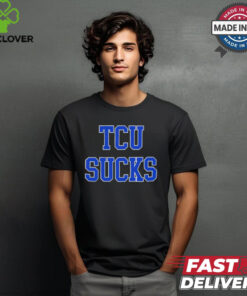 SMU vs. TCU Dallas mayor TCU Sucks shirt