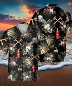 Awesome Firefighter AOP Pocket Hawaiian Shirt M030823HAWIN8AFIREZ6 hawaiian shirt