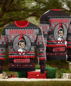 SNITCHES GET STITCHES Ugly Christmas Sweater Christmas Gifts Unisex