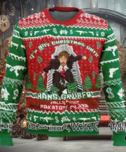 SNL Christmas Sweater Unforgettable Hans Gruber Saturday Night Live Gift Ideas