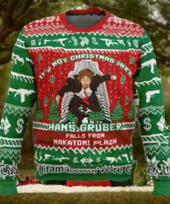 SNL Christmas Sweater Unforgettable Hans Gruber Saturday Night Live Gift Ideas