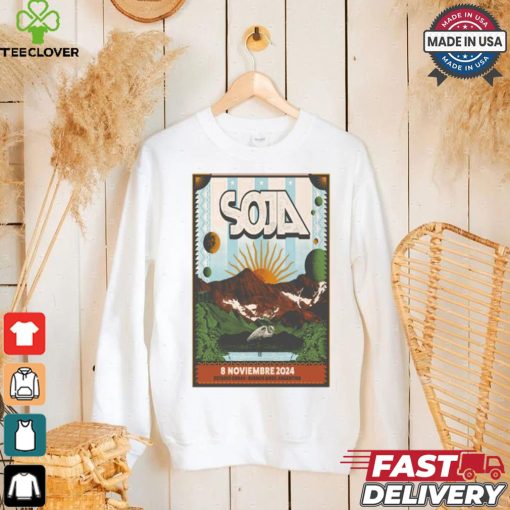 SOJA November 8 2024 Buenos Aires AR Event Poster T Shirt