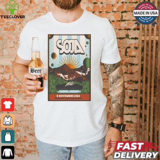 SOJA November 8 2024 Buenos Aires AR Event Poster T Shirt