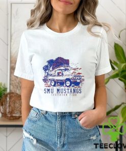 SOUTHERN TIDE wht SMU Southern Methodist University Trophy Catch Shirt