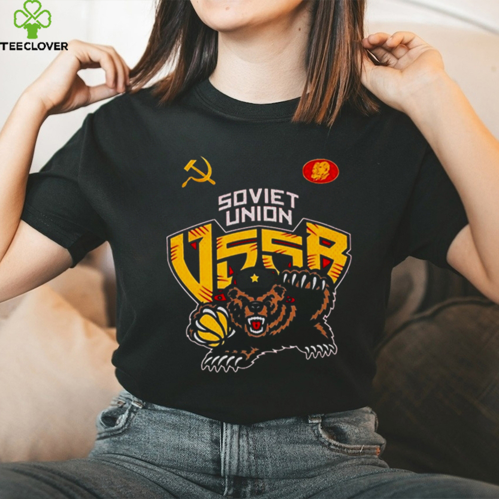 SOVIET UNION USSR BASKETBALL T SHIRT SOVIET UNION USSR BASKETBALL T SHIRT