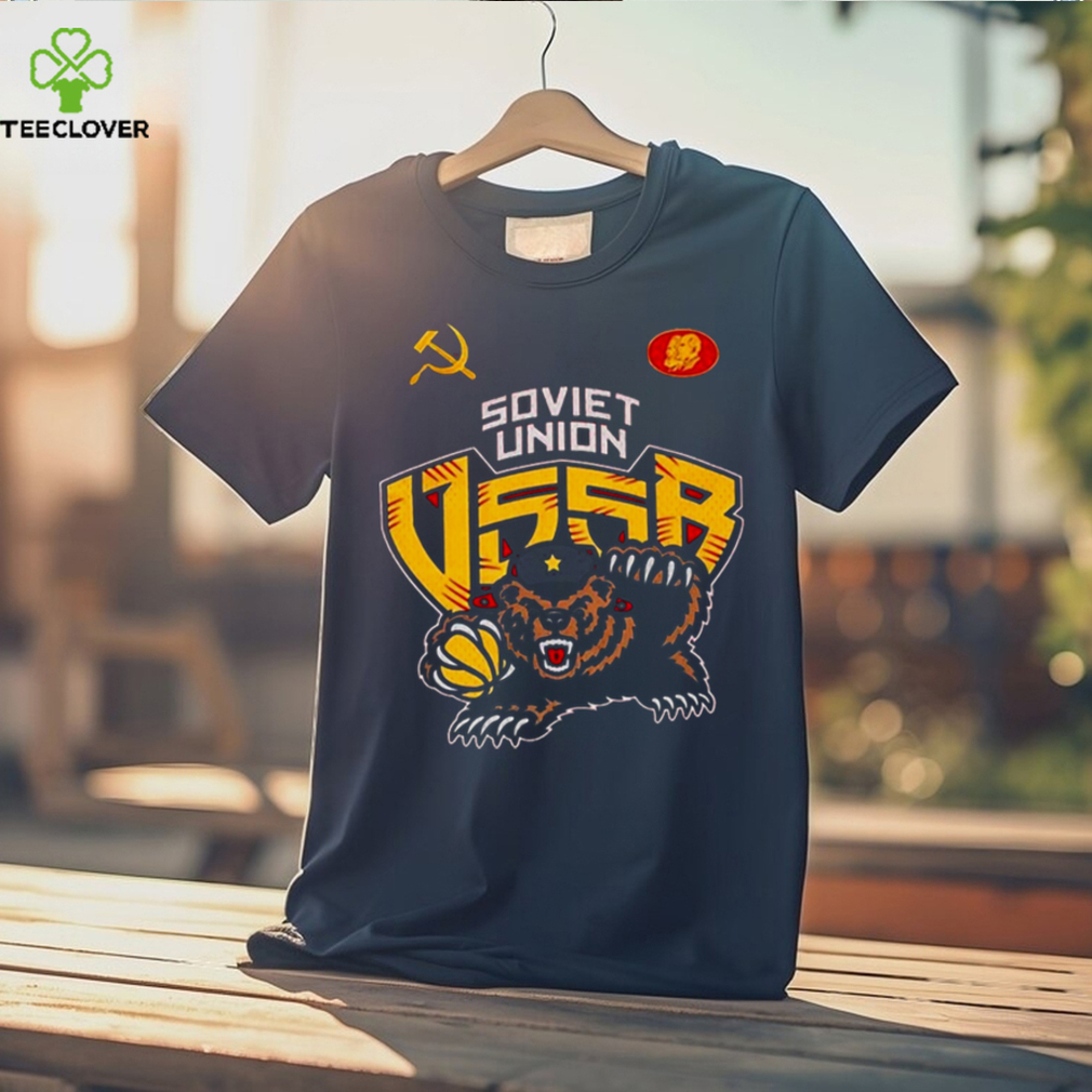 SOVIET UNION USSR BASKETBALL T SHIRT SOVIET UNION USSR BASKETBALL T SHIRT