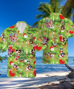 Mickey and Friends Christmas Hawaiian Shirt