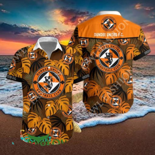 SPFL Championship Dundee United F.C. Tropical Vibe Hawaiian Shirt