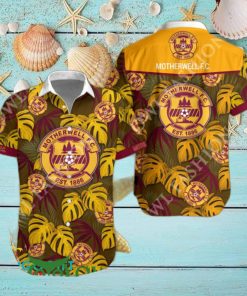 SPFL Championship Motherwell F.C. Tropical Vibe Hawaiian Shirt