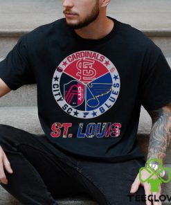 ST Louis Cardinals City SC And Blues 2023 Shirt