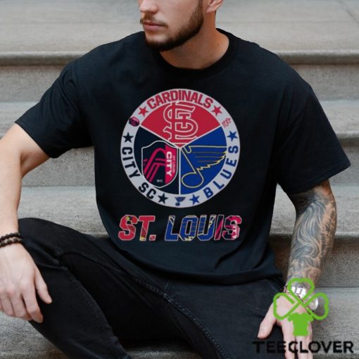 ST Louis Cardinals City SC And Blues 2023 Shirt