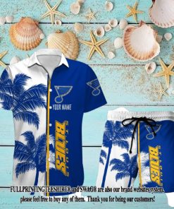 ST. LOUIS BLUES NHL Casual Hawaiian Shirt