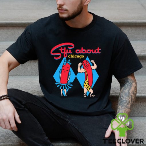 STFU About Chicago Super Mascots logo shirt