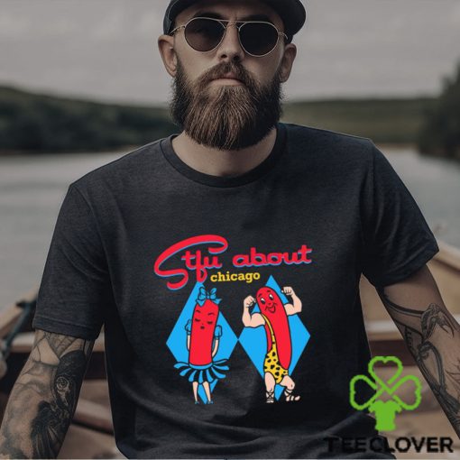 STFU About Chicago Super Mascots logo shirt