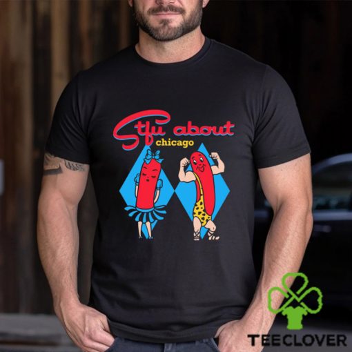 STFU About Chicago Super Mascots logo shirt