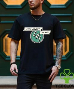 STFU About Chicago Vintage Transit logo shirt