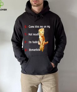 STFU come kiss me on my hot mouth I’m feelin’ romanticle meme shirt