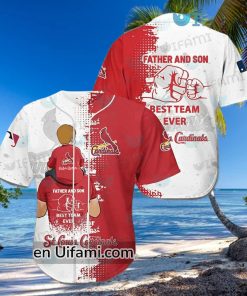 STL Cardinals Jersey Father And Son St Louis Cardinals Gifts For Dad hawaiian shirt