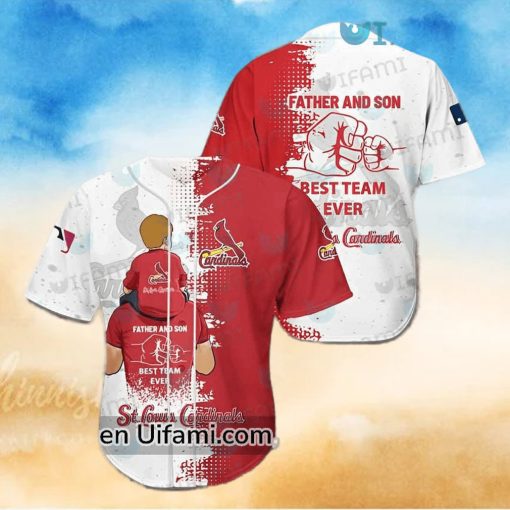 STL Cardinals Jersey Father And Son St Louis Cardinals Gifts For Dad hawaiian hoodie, sweater, longsleeve, shirt v-neck, t-shirt