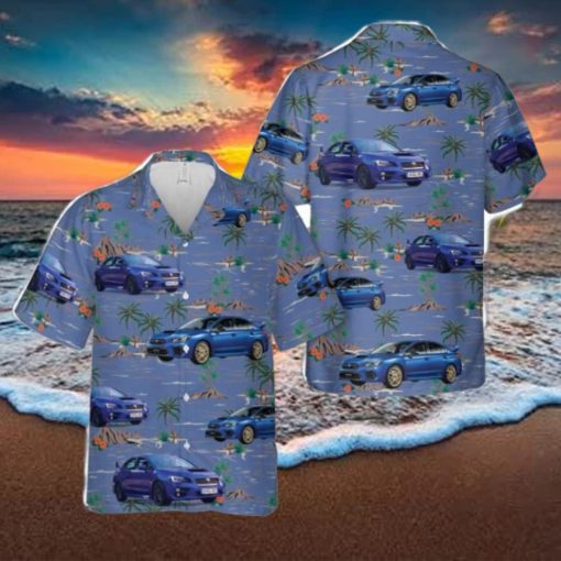 SUBARU Wrx Sti JDM Hawaiian Shirt Summer Holiday Gift