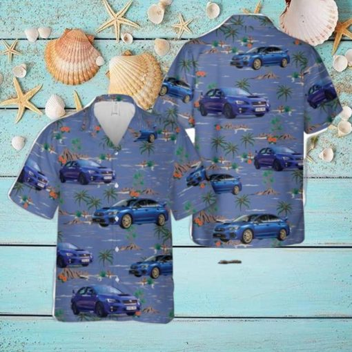 SUBARU Wrx Sti JDM Hawaiian Shirt Summer Holiday Gift